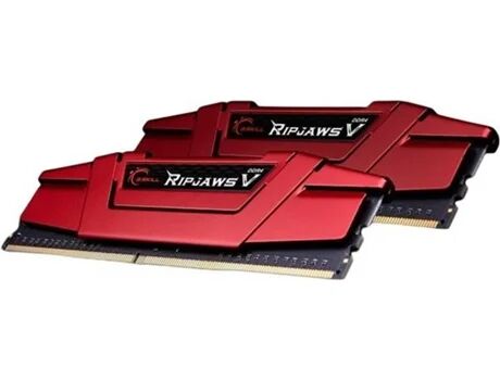 Gskill Memória RAM DDR4 Ripjaws 4 (2 x 8 GB - 3000 MHz - CL 15 - Vermelho)