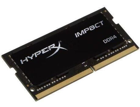 Kingston Memória RAM DDR4 HYPERX Impact (1 x 8 GB - 2666 MHz - CL 15 - Preto)