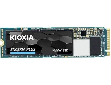 Kioxia Disco Interno SSD Exceria Plus (500 GB - NVMe M.2 - 3400 MB/s)