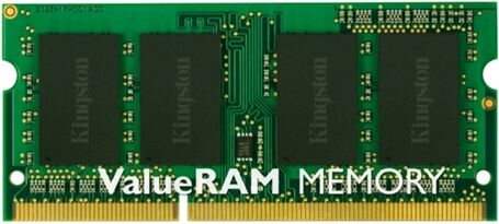 Kingston Memória RAM DDR3 KVR16S11S6/2 (1 x 2 GB - 1600 MHz - CL 11 - Verde)