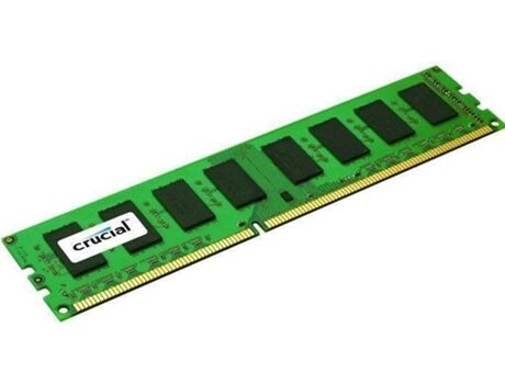 Crucial Memória RAM DDR3 CT51264BD160BJ (1 x 4 GB - 1600 MHz - CL 11 - Verde)