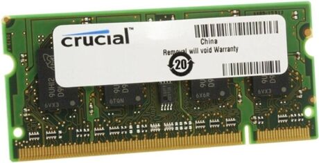 Crucial Memória RAM DDR2 CT12864AC667 (1 x 1 GB - 667 MHz - CL 5 - Verde)