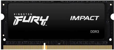 Kingston Memória RAM DDR3L KINGSTON FURY Impact (1 x 8 GB - 1866 MHz - CL 11 - Preto)