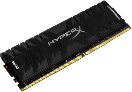 Kingston Memória RAM DDR4 HYPERX HX426C13PB3/16 (1 x 16 GB - 2666 MHz - CL 13 - Preto)