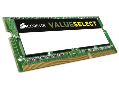Corsair Memória RAM DDR3 CMSO4GX3M1C1600C11 (1 x 4 GB - 1600 MHz - CL 11 - Verde)