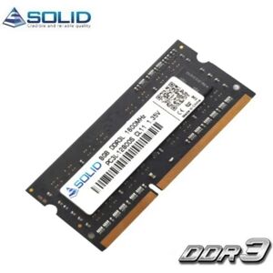 SOLID 8GB RAM-minne DDR3L SO-DIMM LOW-VOLTAGE (1,35 Volt) till laptop