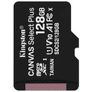 Kingston Canvas Select Plus - Flash-minneskort - 128 GB - A1 /