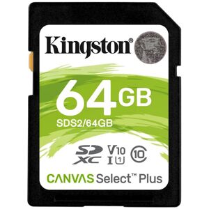 Kingston Canvas Select Plus - Flash-minneskort - 64 GB - Video