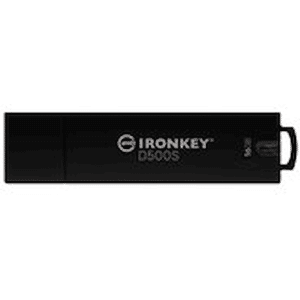 Kingston IronKey D500S - USB flash-enhet - krypterat - 16 GB