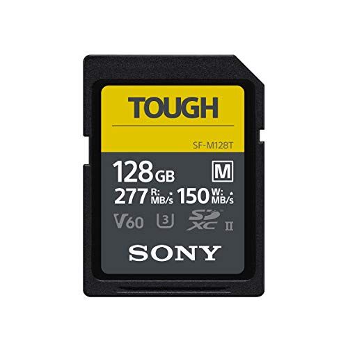 SFM128T/T1 Sony SF-M serie  Minneskort, Svart, Gul 128 GB