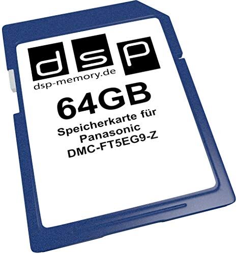 Z-4051557438088 64 GB minneskort för Panasonic DMC-FT5EG9-Z
