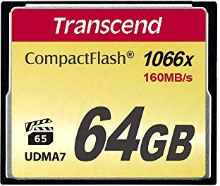 TS64GCF1000 Transcend 64 GB CompactFlash 1000 minneskort