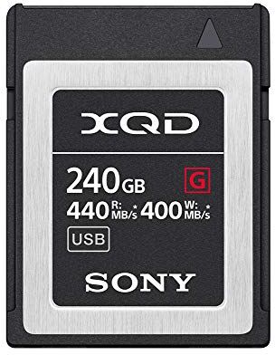 QDG240F Sony  Flashminneskort, 240 GB, R: 440 MB/s W: 400 MB/s