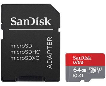 SanDisk 64GB Ultra microSDXC