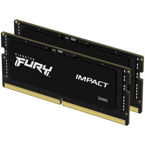 Kingston FURY Impact 32GB (2x16GB) 4800MT/s DDR5 CL38 SODIMM Notebook Gaming Mem