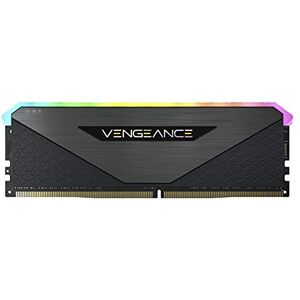 Corsair Vengeance RGB RT 128GB (4x32GB) DDR4 3200MHz C16 Desktop Memory (Dynamic RGB Lighting, Optimised for AMD 300/400/500 Series, Compatible with Intel 300/400/500 Series) Black