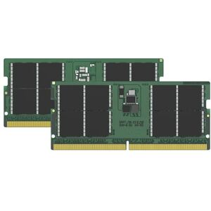 Kingston ValueRAM 96GB 5600MT/s DDR5 Non-ECC CL46 SODIMM (Kit of 2) 2Rx8 KVR56S46BD8K2-96 Laptop Memory