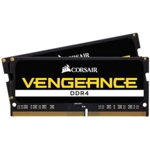 Corsair Vengeance SODIMM 16GB (2x8GB) DDR4 3200MHz CL22 Memory for Laptop/Notebooks (Intel 6th Generation Intel Core i5 and i7 Processor Support) Black