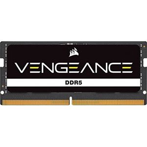 Corsair VENGEANCE DDR5 SODIMM 8GB (1x8GB) DDR5 4800MHz C40 (Compatible with Nearly Any Intel and AMD System, Easy Installation, Faster Load Times, Smoother Multitasking, XMP 3.0 Compatibility) Black