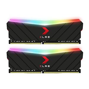 PNY XLR8 Gaming EPIC-X RGB DDR4 3200MHz 32GB (2x16GB) Desktop Memory Dual Pack Black