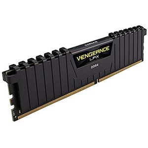 Corsair VENGEANCE LPX 128GB (4x32GB) DDR4 2666 (PC4-21300) C16 1.2V Desktop Memory - Black