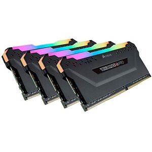 Corsair VENGEANCE RGB PRO 128GB (4x32GB) DDR4 3600 (PC4-28800) C18 Desktop memory – Black