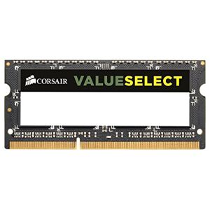 Corsair Value Select SODIMM 4GB (1x4GB) DDR3 1600MHz C11 Laptop/Notebook Memory - Black