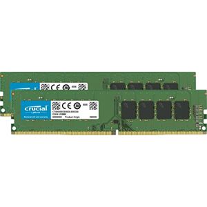 Crucial RAM 16GB Kit (2x8GB) DDR4 3200MHz CL22 (or 2933MHz or 2666MHz) Desktop Memory CT2K8G4DFRA32A