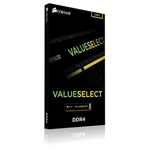 Corsair CMV4GX4M1A2400C16 Value Select 4 GB (1 x 4 GB) DDR4 2400 MHz C16 Mainstream Notebook Memory Kit - Black