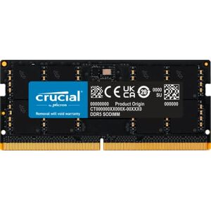 Crucial RAM 16GB DDR5 5600MHz (or 5200MHz or 4800MHz) Laptop Memory CT16G56C46S5