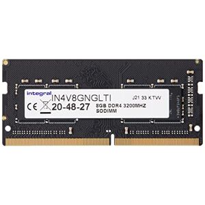 Integral RAM 8GB DDR4 3200MHz (or 2933MHz, 2666MHz & 2400MHz) SODIMM Laptop Notebook MacBook Memory