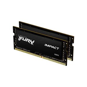 Kingston FURY Impact 16 (2 x 8 GB) 3200MHz DDR4 CL20 Laptop Memory Kit of 2 KF432S20IBK2/16
