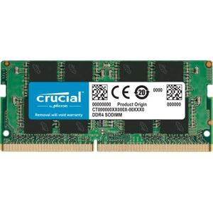 Crucial RAM 32GB DDR4 3200MHz CL22 (or 2933MHz or 2666MHz) Laptop Memory CT32G4SFD832A