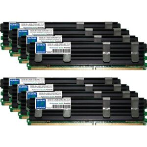 GLOBAL MEMORY 32GB (8 x 4GB) DDR2 667MHz PC2-5300 240-PIN ECC FULLY BUFFERED (FBDIMM) MEMORY RAM KIT FOR MAC PRO (ORIGINAL/2006)