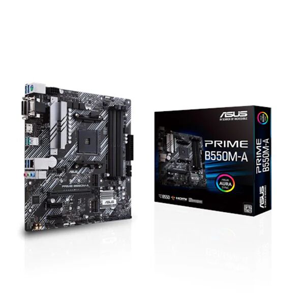 Asus Amd B550 Prime B550M Matx Mb Dual M2 Pcie 4 Aura Sync Rgb