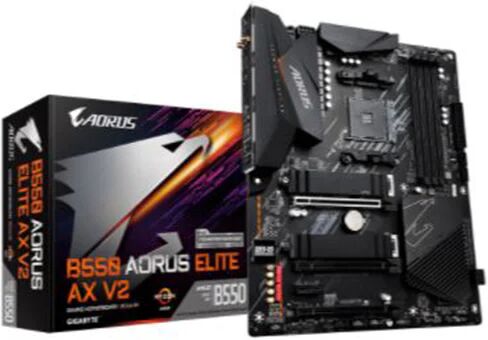 Gigabyte B550 Aorus Elite Ax V2 Amd Ryzen Atx 4Ddr4 4Sata