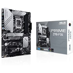 Asus Prime Z790-P D4 Gaming Mainboard Sockel Intel LGA1700 (ATX, PCIe 5.0, DDR4 Speicher, 3x M.2, HDMI, DisplayPort, Aura Sync)