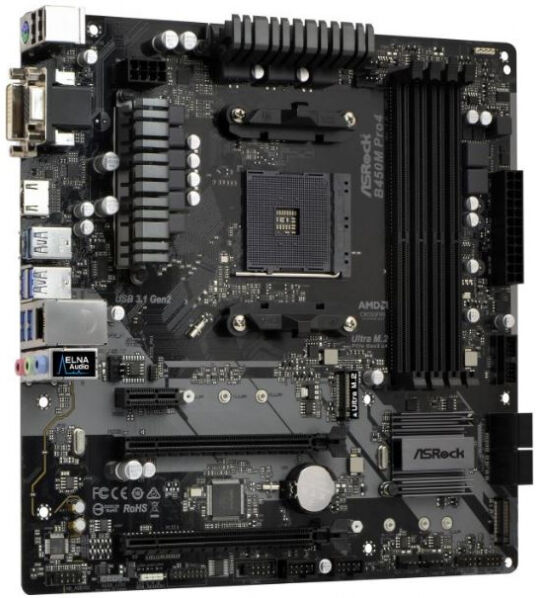 ASRock B450M Pro4 - AMD Sockel AM4