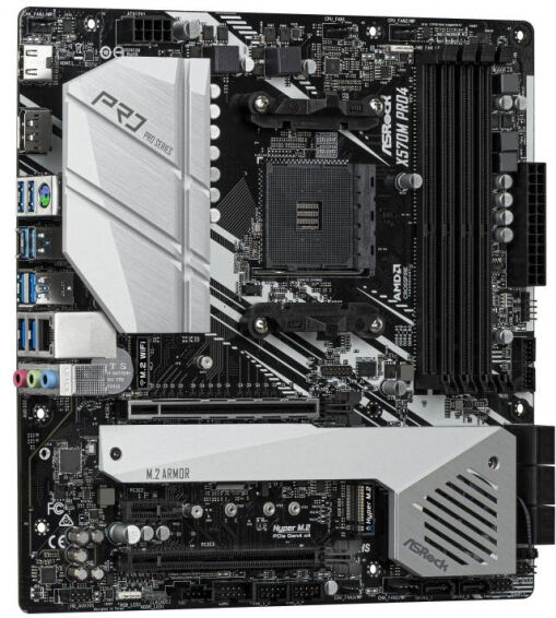 ASRock X570M Pro4 - AMD Sockel AMD4