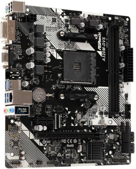 ASRock A320M-DVS R4.0 - AMD Sockel AM4