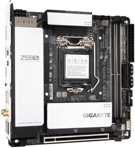 Gigabyte Z590I Vision D - Intel Sockel 1200