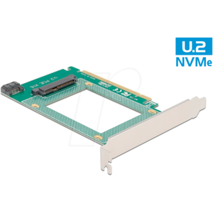 DELOCK 90051 - PCIe x16> 1x U.2 NVMe SFF-8639