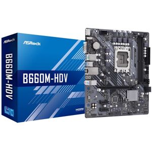 Asrock B660M-HDV Intel B660 LGA 1700 Micro-ATX