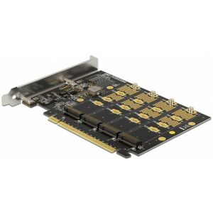 DeLOCK Delock PCI Express x16 Karte zu 4 x intern NVMe M.2 Key M - Bifurcation (89017)