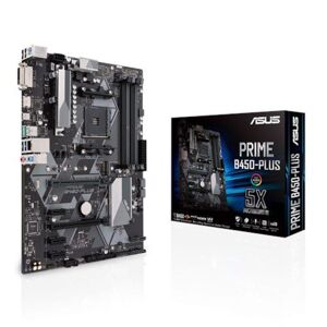 ASUS Prime B450-Plus ATX Mainboard Sockel AM4 M.2/USB3.1/HDMI/DVI