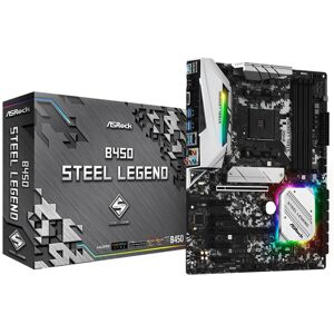 ASRock B450 Steel Legend ATX Mainboard AMD AM4 USB 3.1(Gen2)