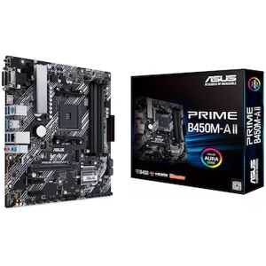 ASUS Prime B450M-A II mATX Mainboard Sockel AM4 M.2/USB3.2/HDMI/DVI/VGA