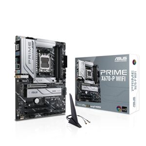 ASUS PRIME X670-P WIFI ATX Mainboard Sockel AM5 WIFI/M.2/USB3.2 Typ C/HDMI/DP