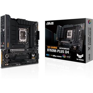 ASUS TUF GAMING B760M-PLUS D4 mATX Mainboard Sockel 1700 DP/HDMI/USB-C