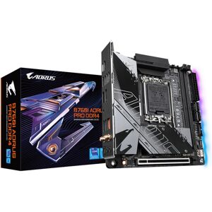 GIGABYTE B760I AORUS PRO DDR4 ITX Mainboard Sockel 1700 M.2/HDMI/DP/WIFI/BT